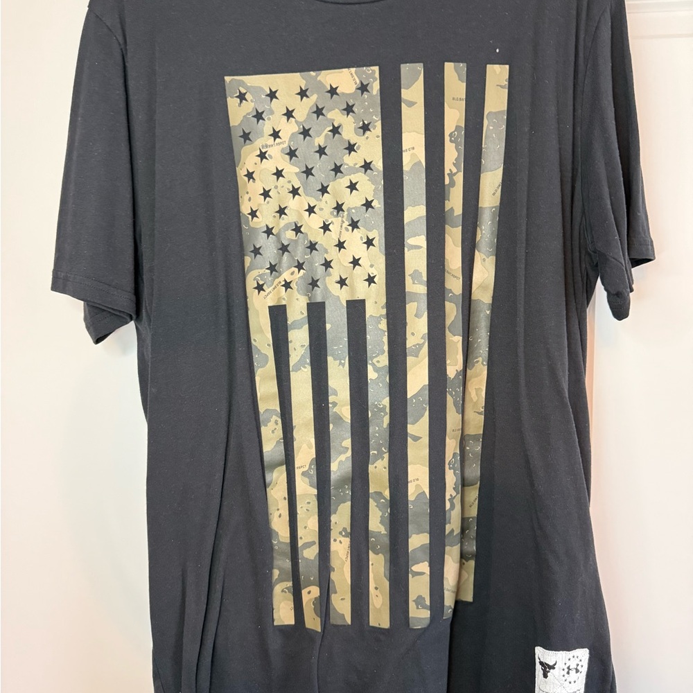 Project Rock Black Graphic T-Shirt